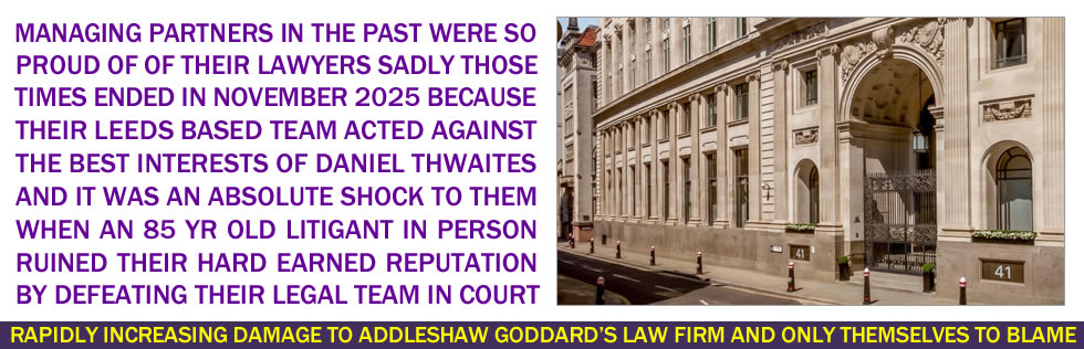 Addleshaw Goddard Shysters